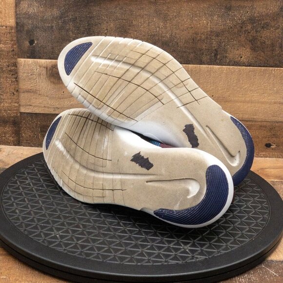 NIKE FREE RUN FK NEXT NATURE MENS ATHLETIC SHOES RUNNING GYM BLUE PURPLE SZ 10.5 - Picture 4 of 9